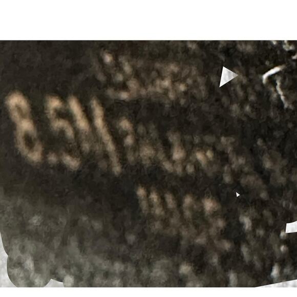 Sofft Millard Sz 8.5 Suede Peep Toe Sandals Cutout Block Heel Comfort Black - Picture 10 of 10